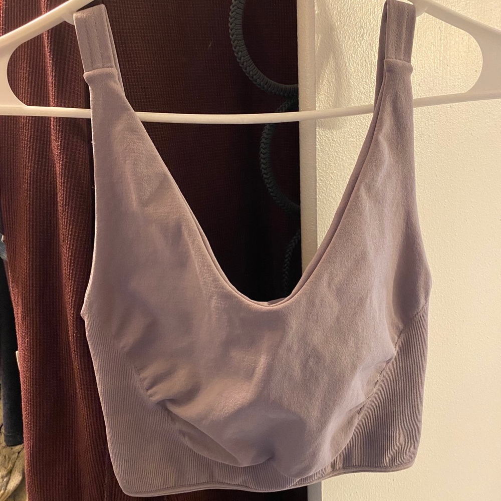 Free People Movement twist back crop/sports bra